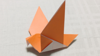 ハト（鳩）の折り紙